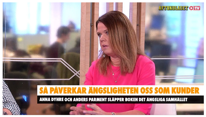 Anna Dyhre på Aftonbladet TV